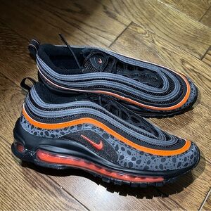 Kids Nike shoes safari print air max 97 size 5